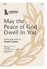 May the Peace of God Dwell in You SATB choral sheet music cover